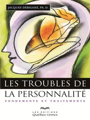 cover image of Les troubles de la personnalité